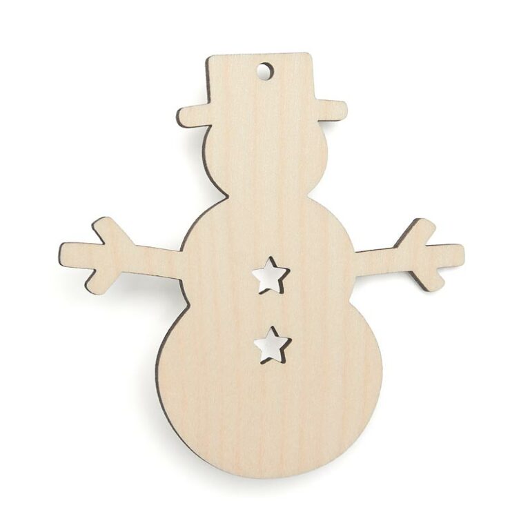 Wooden Christmas Craft Shapes & Blanks, Cutouts to Make DIY Crafts