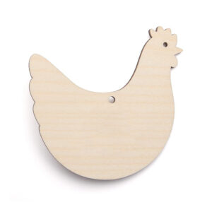 Wooden Chicken Shape